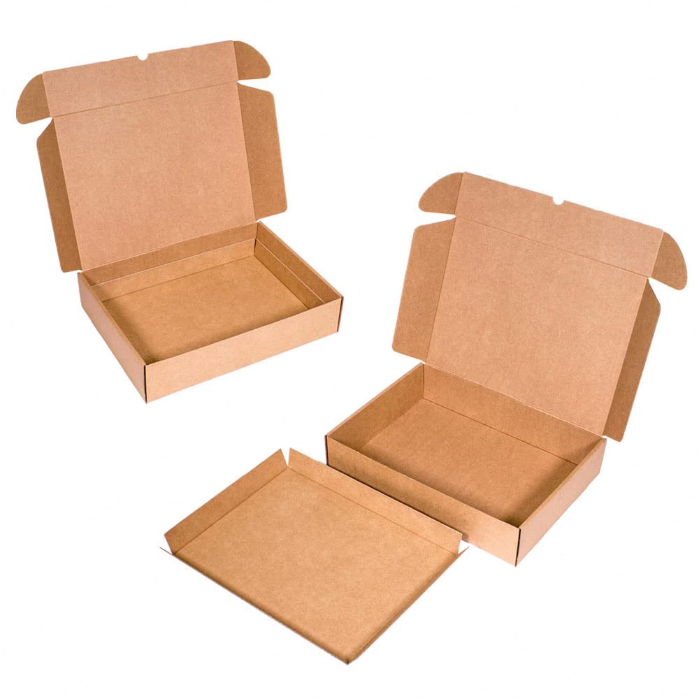 ONLY BOXES Pack 50 unidades - *CONJUNTO CAJA 31 x 26 x 5,5 + BANDEJA INTERIOR