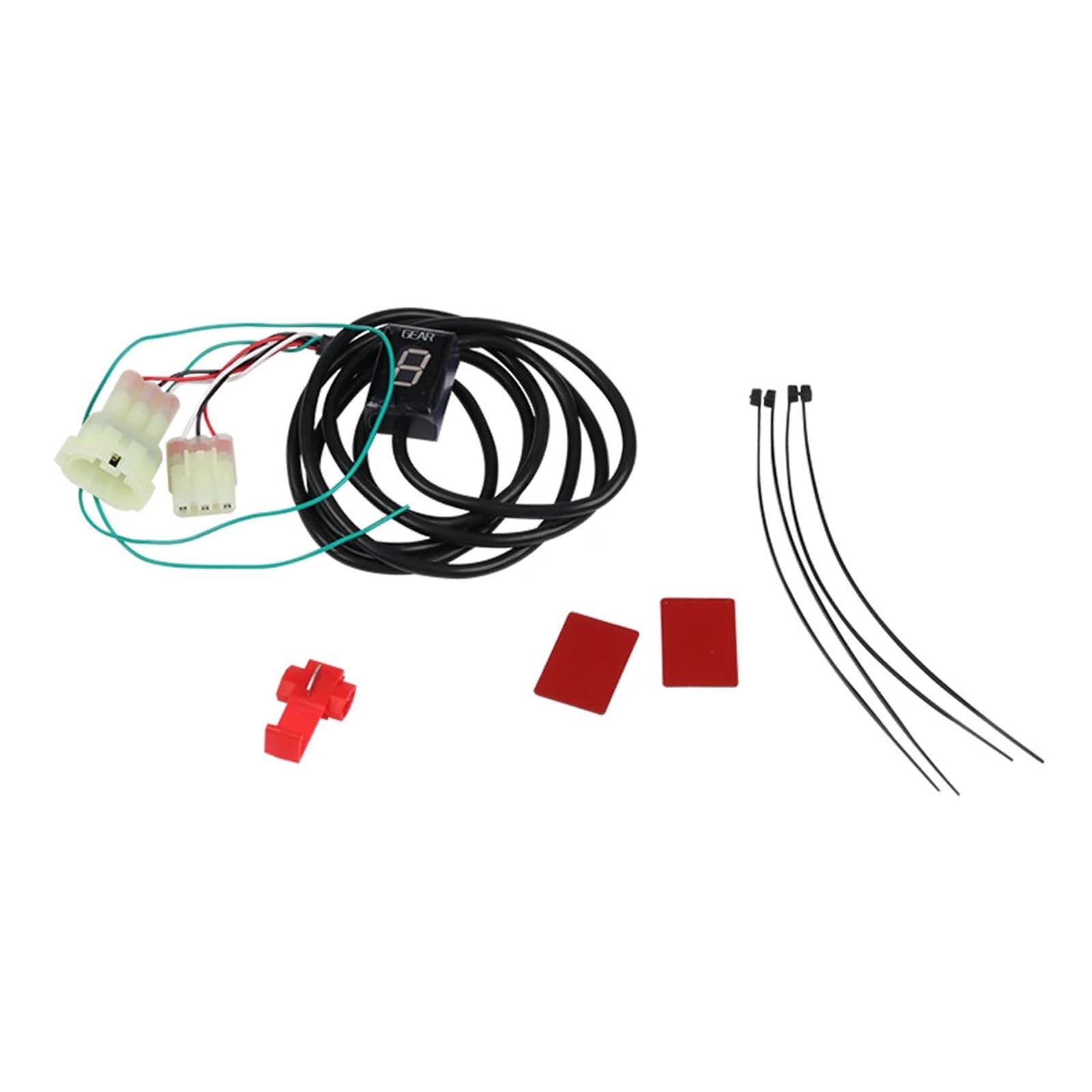 Motocicleta Indicador Engranaje Indicador De Marchas para Motocicleta, Medidor Visualización, Sensor Cambio Digital para Bandit GSF 600 650 1200 GSF600 GSF650 GSF1200, Accesorios