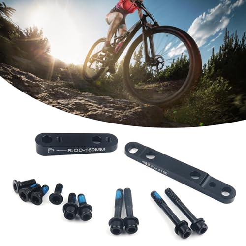 Road Bike Disc Brake Adapter Flat Mount Set Bike Disc Brake Rotor Adapter Road Cycling Brake Accessory4