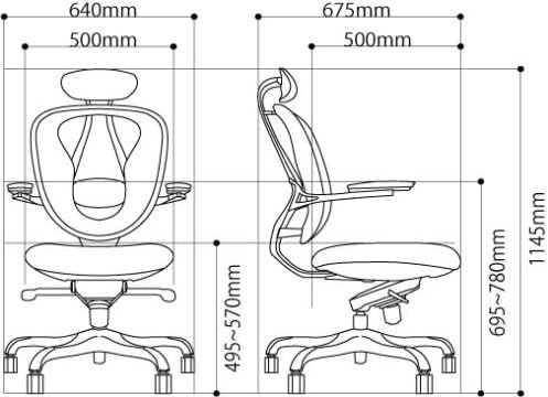 Bauhutte (bauhyutte) Space1 Space (One) Office Chair BM – 40