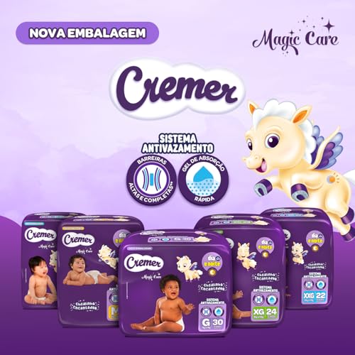 Fralda Cremer Jumbo G 24 Unidades glide