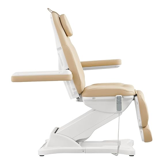 Dir Medical Spa Chair Full Electrical Facial Beauty Spa Bed with 3 Motor Tattoo Medical Podiatry Chair Bellucci in Beige