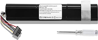 Battery Replacement for Neato D3 D4 D5 D6 D7 D3+ D301 D303 D5+ D502 D503 D603 D701 D702 D703 D705 Robotics Vacuum Cleaners Model: 205-0011 205-0013 205-0028 945-0225 945-0266 905-0249 905-0499 6500mAh