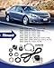ECCPP Timing Belt Kit with Water Pump Compatible For Volvo C70 S40 S60 S70 S80 V40 V70 XC70 XC90 l4 l5 1.9L 2.3L 2.4L 2.5L 3.2L TCKWP331 AWK1240 TB331LK1 TWPVV01
