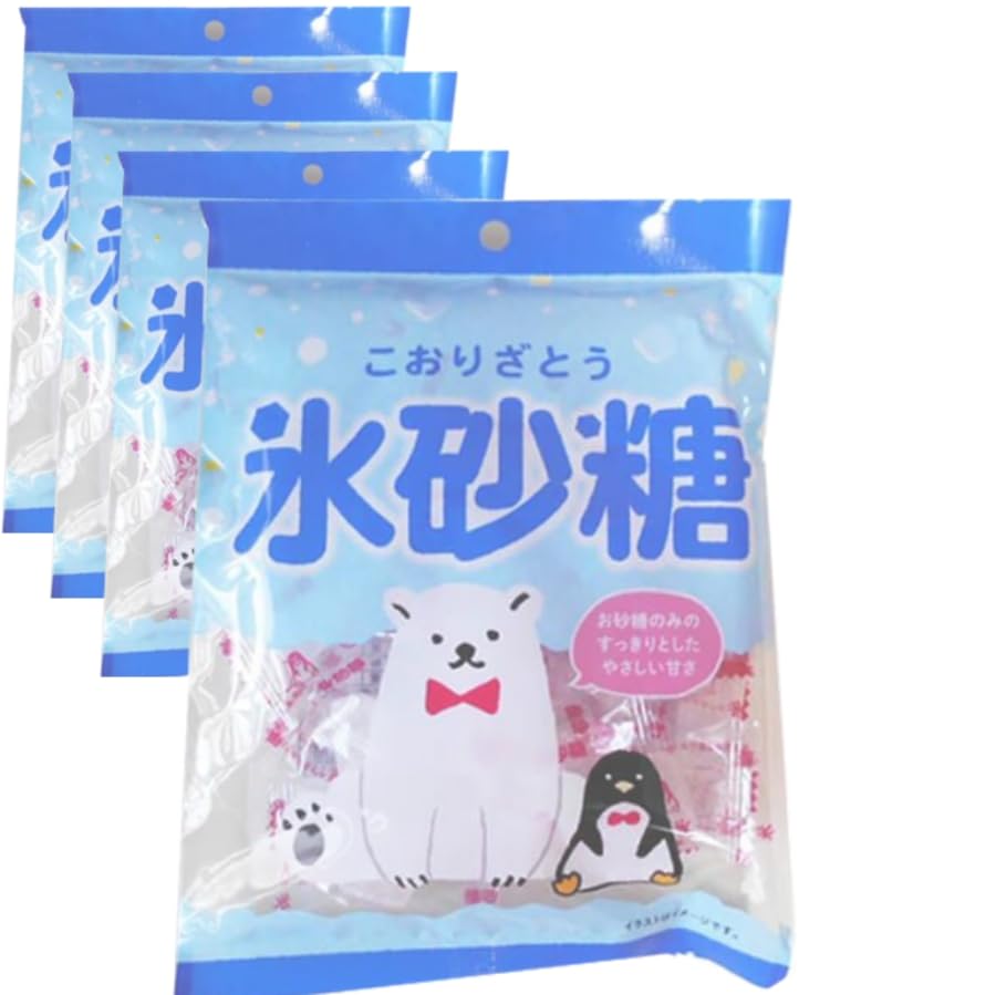 Amazon.co.jp: メイホウ 個包装 氷砂糖 80g×4入 : 食品・飲料・お酒