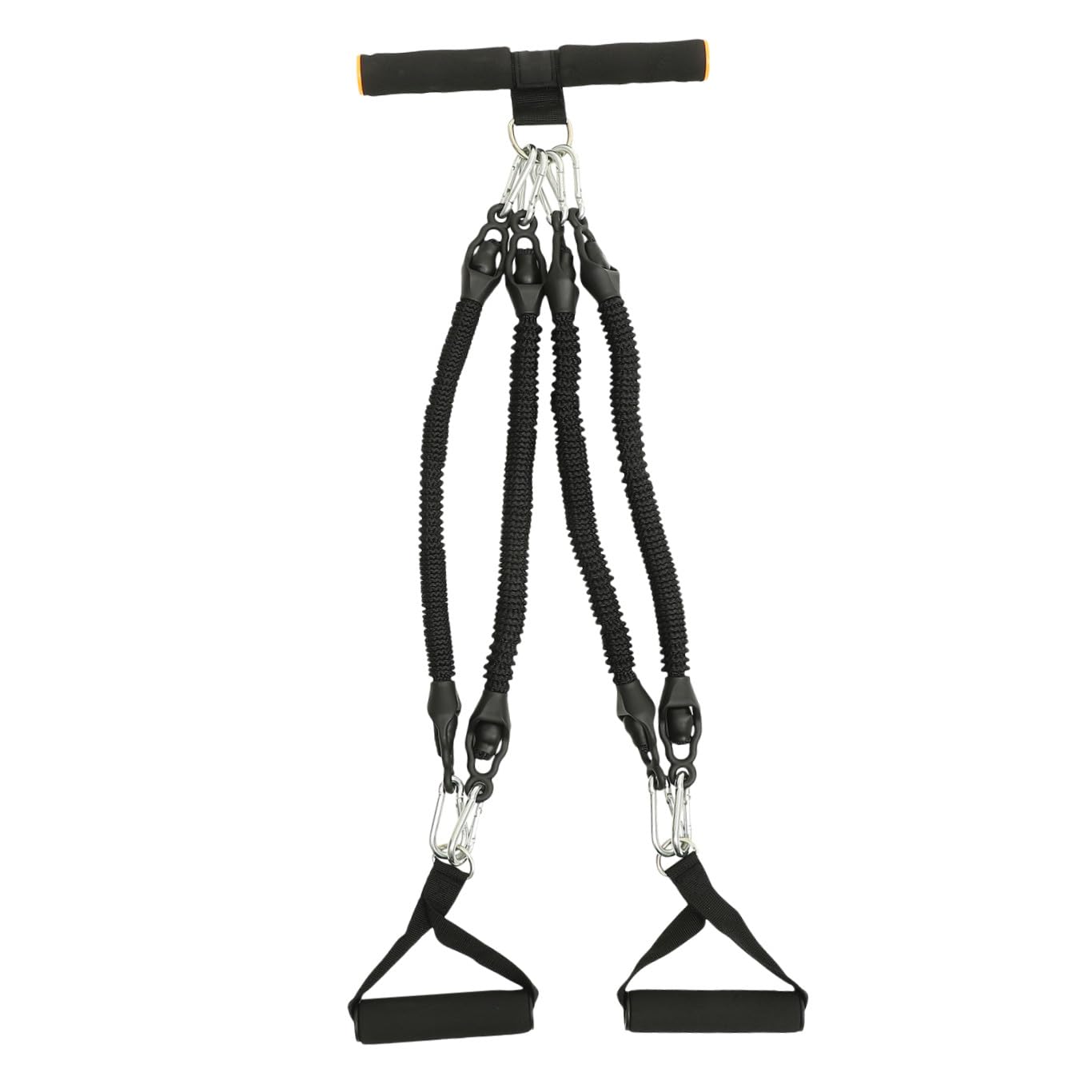 ifundom Espansore per Bodybuilding Corda di Tensione Elastica Resistente, Attrezzatura per Esercizi Domestici Multifunzionale Pedale per Allenamento Braccia, Addominali e Gambe