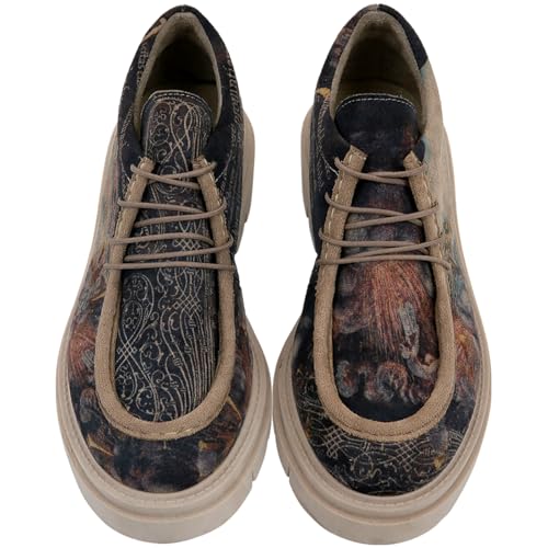 Image of DOGO Penny Loafers for Women - Handmade and Vegan Leather Platform Loafers for Women