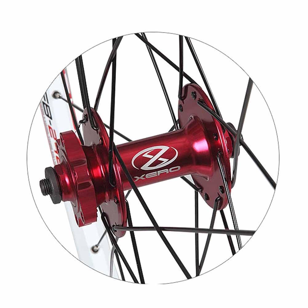 Juego De Ruedas De Bicicleta De Montaña 24", Freno De Disco, Llantas De Aleación De Aluminio De Doble Pared, Liberación Rápida De 100/135mm, Cassette De 7, 8 Y 9 Velocidades