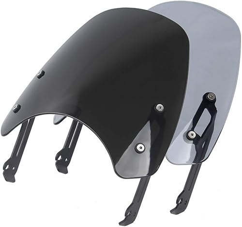 Miniatura 2 de Parabrisas de motocicleta de carbono para motocicleta, deflector de viento, protección compatible con Ducati Scrambler Classic Icon 2015, 2016,