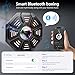 Music Boxing Machine with Bluetooth Connectivity and LED Display Ten Training Modes Nine Speed Adjustments Wall-Mounted Design Boxing Gloves Included Punching Bag Equipment for Adults and Kids