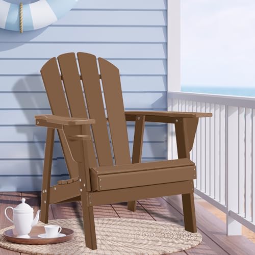 Restcozi R1031 Adirondack Chairs, Hdpe All-Weather Adirondack Chair, Fire Pit Chairs  thumb #1