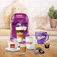 Bosch Tassimo Happy Kapselmaschine TAS1001 Kaffeemaschine by, 70 Getränke, vollautomatisch, geeignet für alle Tassen, platzsparend, 1400 W, pink – Ansicht 3
