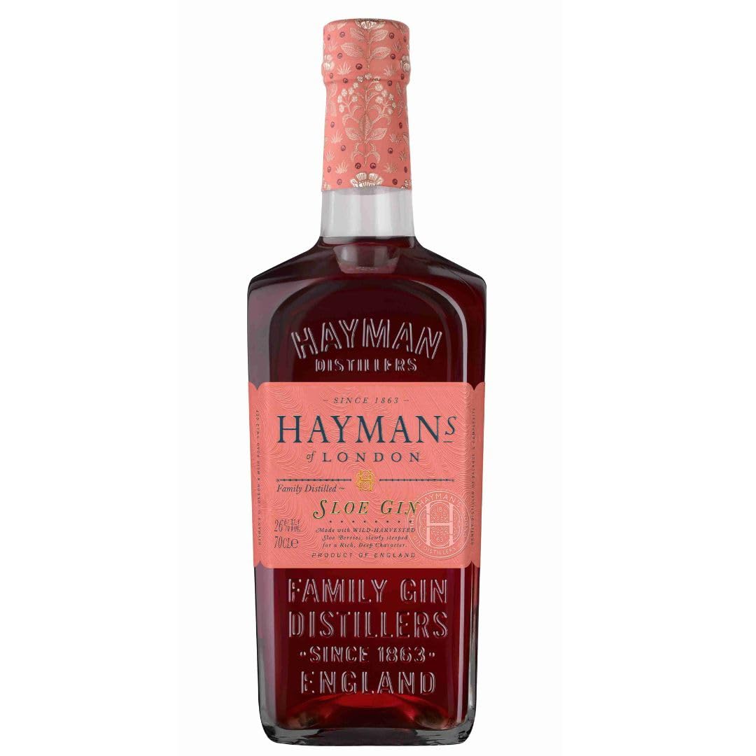 Hayman’s Sloe Gin 70cl | Master Award Winning Sloe Gin | Wild Sloe Berries Steeped In Our Classic London Dry Gin | 26% ABV