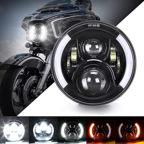 Amazon.co.jp: Samman 7インチ ledヘッドライト ledホワイト