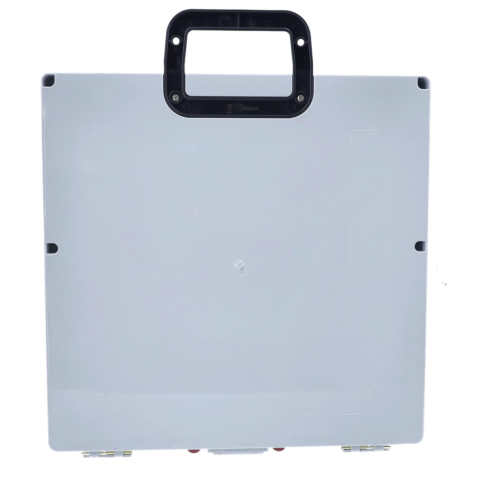 as - Schwabe Rozdzielacz ścienny FIXO 13D MAX DAT+ Rozdzielacz prądu budowlanego 400V/16A IP44 z FI 40A 30mA, 4x CEE 16A, 6x Schuko, 2x RJ45 CAT6