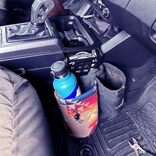 Organizador para coche aluminio portátil miniatura 6