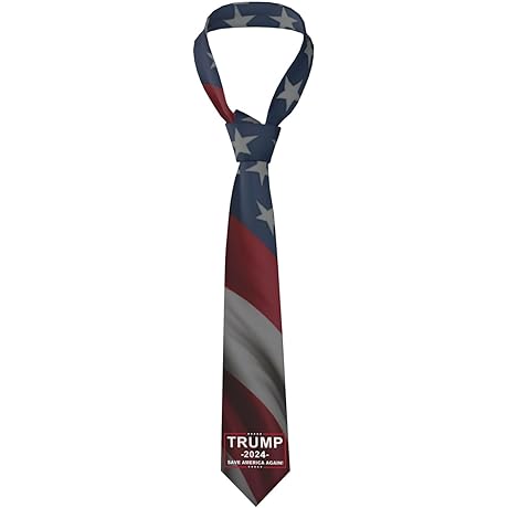 Donald Trump 2024: A Patriotic Necktie for True Patriots