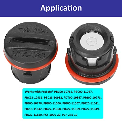 Baterías de Repuesto RFA-188 Compatible con Collares PetSafe 8 Pack miniatura 4