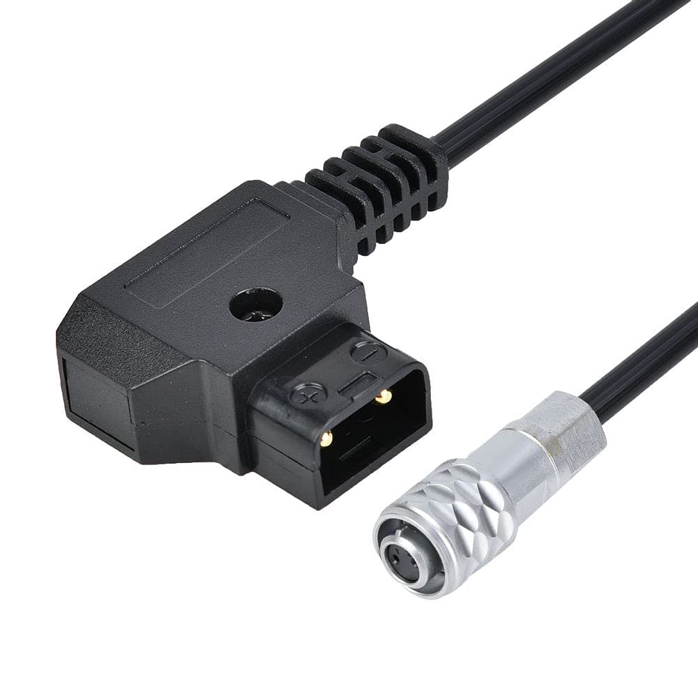 Cable de conexión, cable de alimentación D-tap a 4K para Blackmagic Pocket Cinema Camera 4K y Gold Mount V Mount B(1.5m)