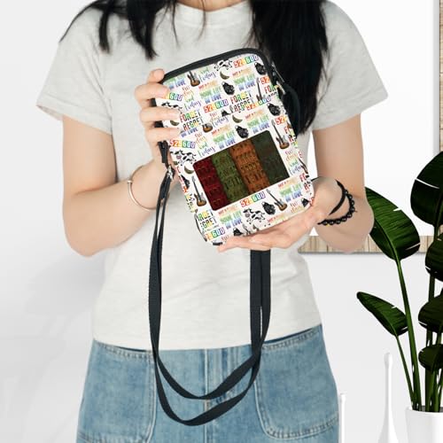 LEVLO Roger Musical Crossbody Bag Roger & Mimi Fans Gift Mimi Drama Shoulder Bag Musical Theatre Merch3