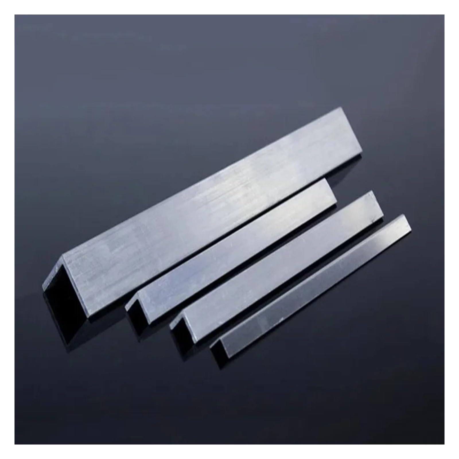 Ángulo de aluminio Perfil triangular de borde aleación aluminio ángulo recto 6061