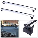 ANGLEWIDE Adjustable Roof Rack Crossbars Aluminum Cargo Rack Fit For 2009-2016 For Audi Q5,2007-2016...