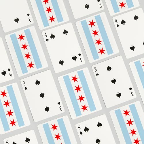 Lantern Press Baraja de Poker Chicago Illinois 52 Cartas miniatura 4