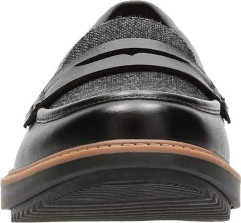 Clarks - Womens Raisie Eletta Shoe, Size: 12 C/D US, Color: Black Tweed Combination