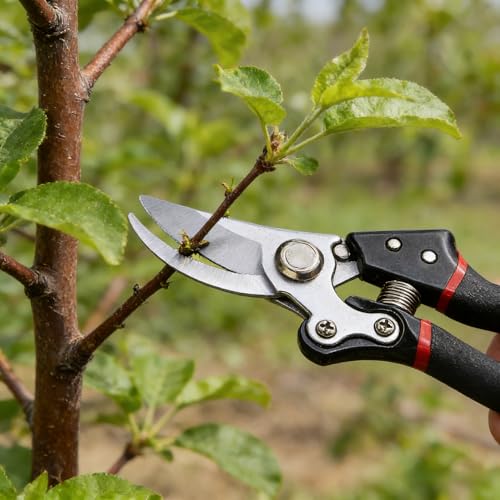Tijeras de podar profesionales de acero para jardín miniatura 4