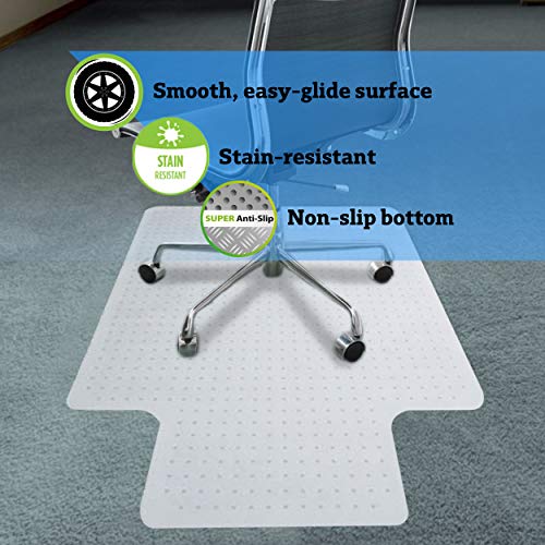 PVC Clear Floor Mat 36 x 48 Inches (3 feet x 4 feet) (Carpet, 1 Pack) - Thumbnail 7