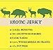 Jerky.com's Classic Exotic Jerky Variety Sampler Pack - Jerky Variety Pack with 4 Types of Jerky - Buffalo, Wild Boar, Venison Jerky, and Elk Jerky - Exotic snacks, High-protein, All-Natural, Keto Diet, No Added Preservatives (4 oz)