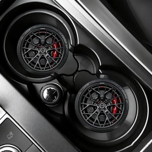 Portavasos de coche para Corvette C8 2020-2025 2 piezas miniatura 2