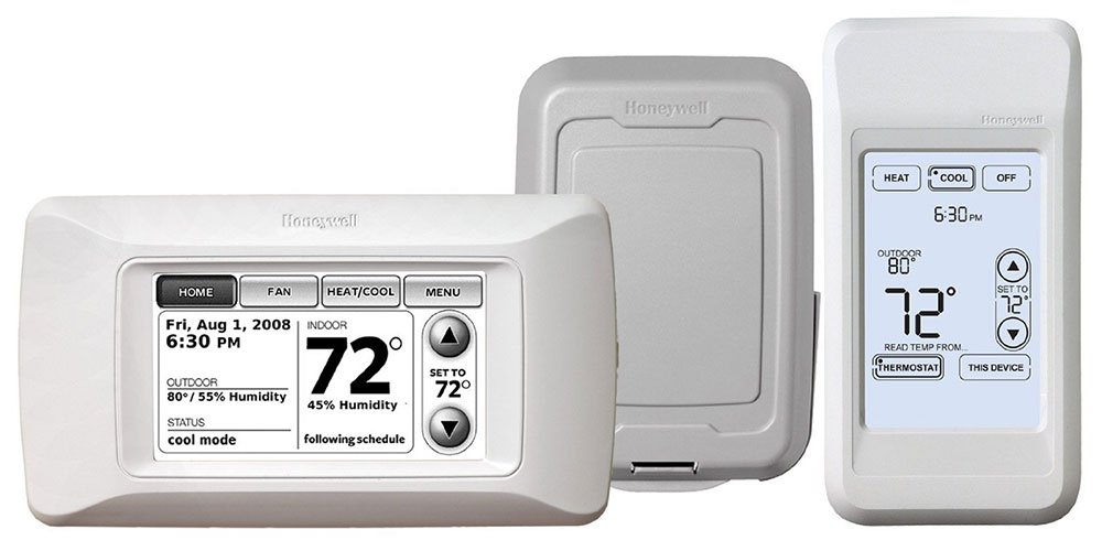 Honeywell Ythx9321r1011 Prestige Sd Touch Screen Thermostat - Main Image