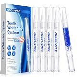 SoothPro Teeth Whitening Pen Kit:5-Pack 22% CP, 35% CP & Desensitizing Gel