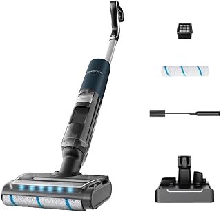 Rowenta X-Clean 7 - Mopa de Suelo inalámbrica, autonomía de 50 Minutos, autolimpieza y Secado