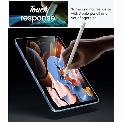 Image of OHAYO 9H Military Strength Car Display Screen Protector for iPad 11th Generation (A16) 11 inch & iPad 10th Generation 10.9 inch - Ultra Hard Scratch Resistant Protective Film, Not Tempered, Bubble-Free, HD Clear, Full Coverage Guard