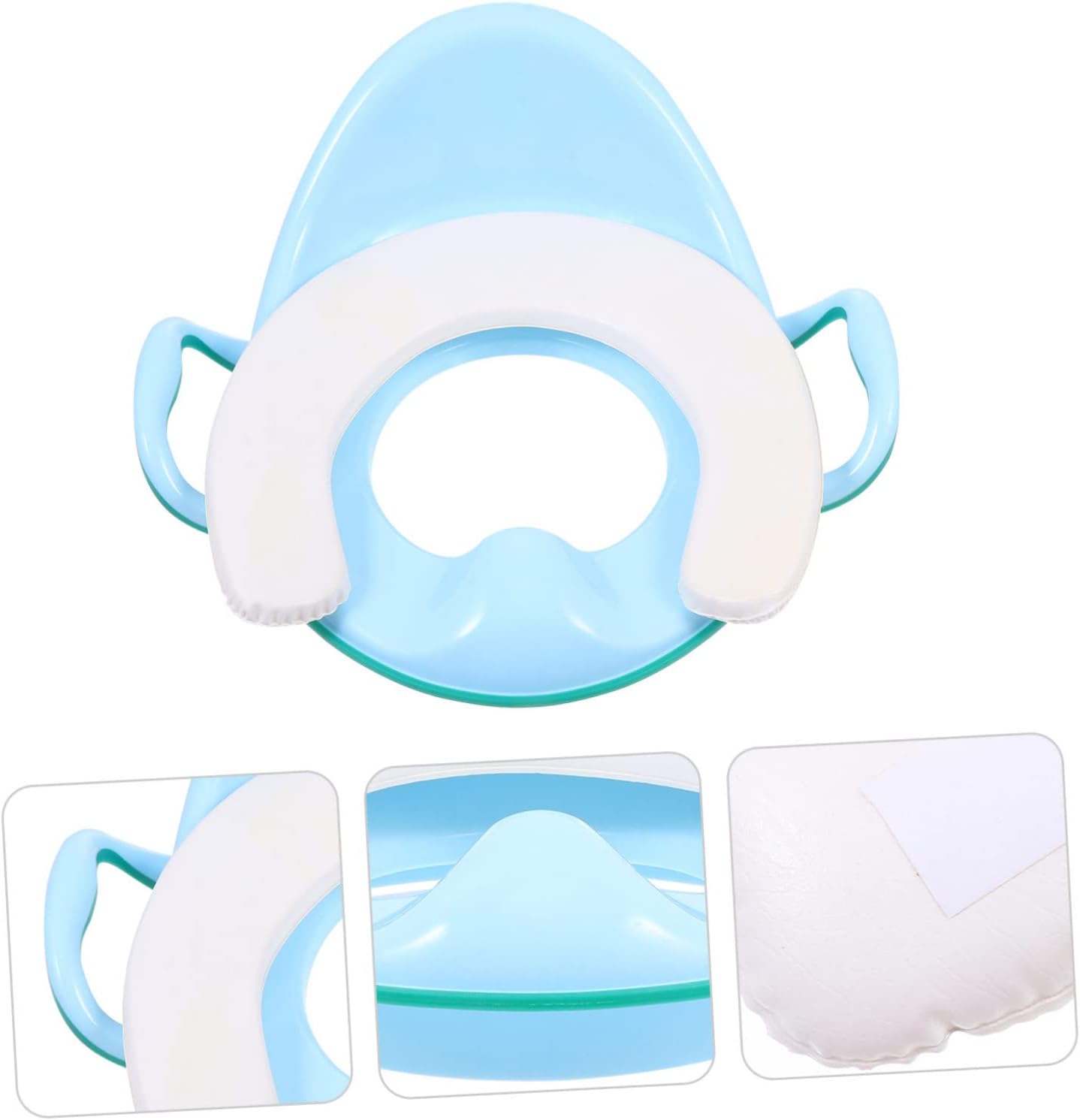 BESPORTBLE 1 Set Potty Training Seat with Handles Comfortable Toilet Trainer for Easy Transition Fits Toilets