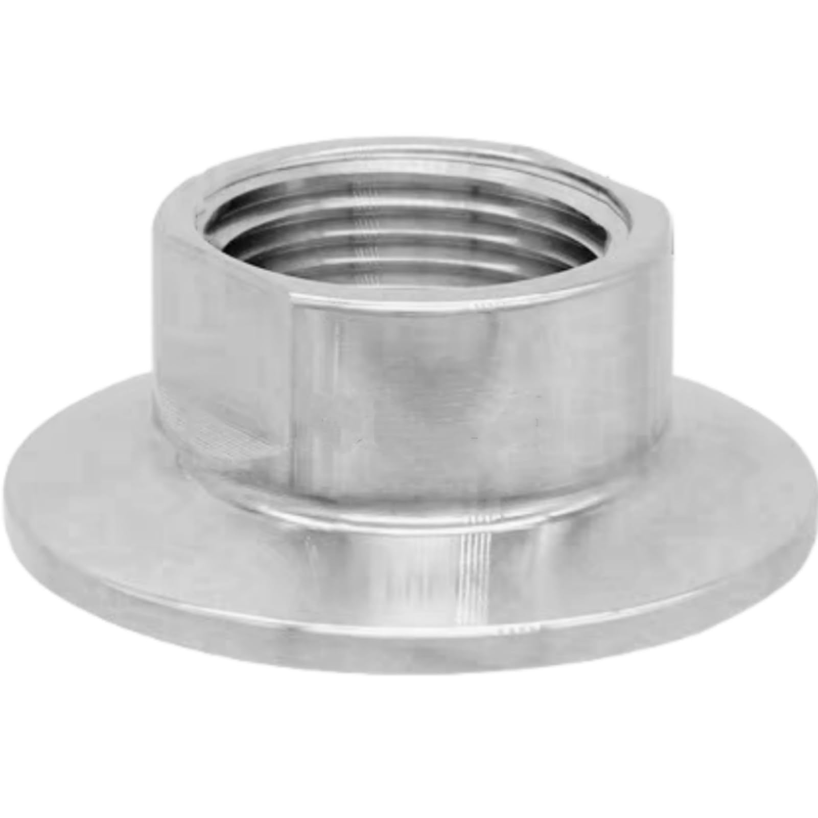 5 szt. Potrójny zacisk ze stali nierdzewnej do adaptera z gwintem żeńskim NPT - złącze tulejkowe 64 mm do zastosowań pneumatycznych i hydraulicznych(1" Tricl-1/2" NPT Female)