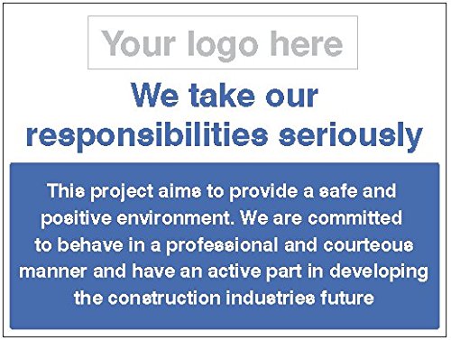 Caledonia Signs 16685K Sign, Safe and Positive Environment ...