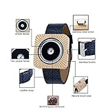 El reloj de las Nuestros hombres es el regalo perfecto para Navidad, día del padre, cumpleaños, día de San Valentín, boda, aniversario, graduación, retiro.