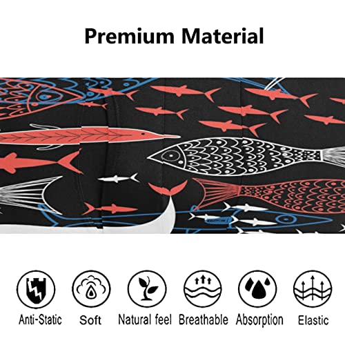 Bóxer para hombre calzoncillos pack de 2 ropa interior elástica de delfines y peces marinos 5