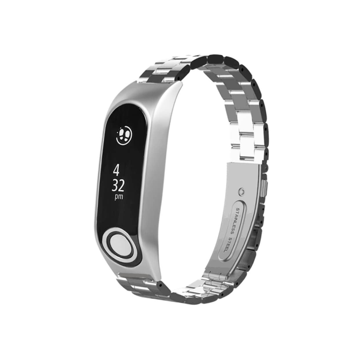 DOITOOL 2 Correas De Muñeca Ergonómicas Para Reloj De Metal De Acero Inoxidable Con Textura