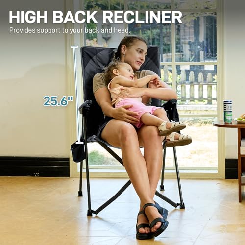 EVER ADVANCED Reclining Camping Chairs FC-5022-455 の商品画像 6