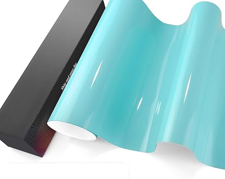 PPF Paint Protection Film Gloss Teal Self Healing Auto Bra Vinyl Wrap Invisible Scratches Shield Sheet DIY with Tool Set 1FTx5FT
