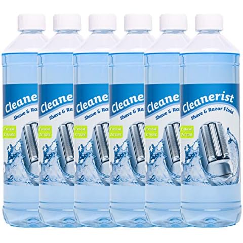 Nettoyant pour tête de rasage 6x1 litre compatible avec Braun Clean & Renew Synchro Activator et Pulsonic series 3/5/7/8/9 Cover