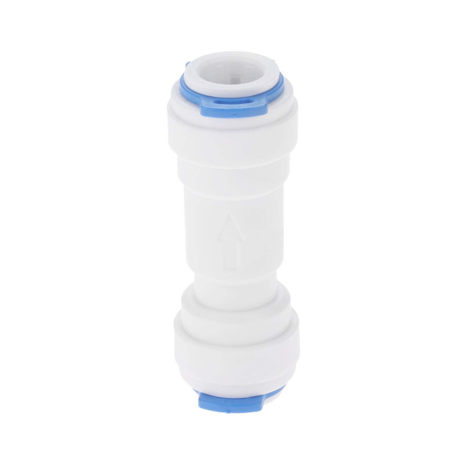 DRELD Valvole di ritegno a gomito per tubo da 0,3 cm BSP maschio a 1/4 OD per sistema di depurazione dell'acqua RO, filtri ad osmosi inversa, macchina per acqua pura (confezione da