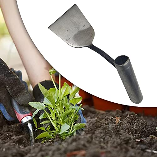 Baoblaze Pá de jardim com alça, pá de cabo curto, pá de para de flores, pá de transplante para acamp