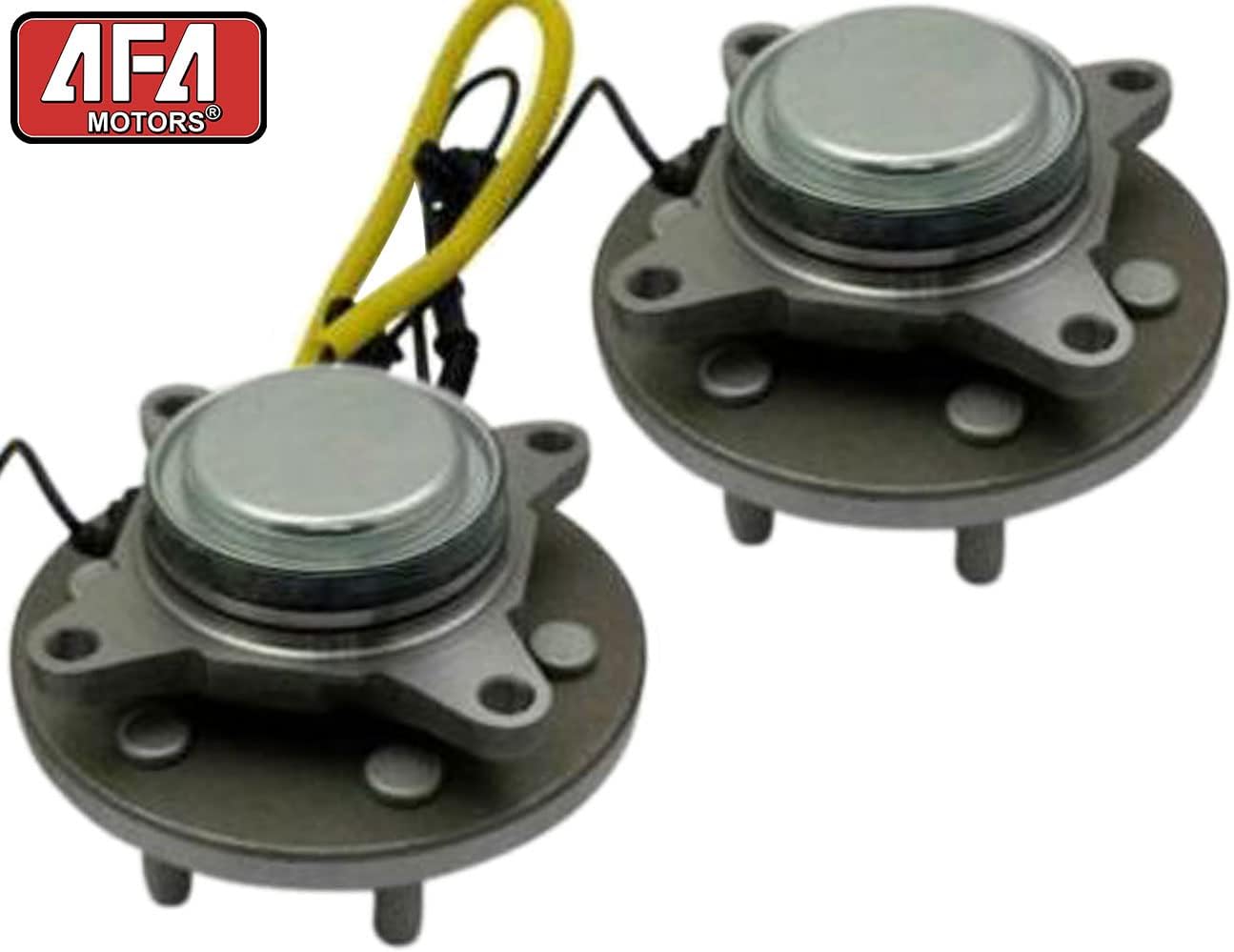 515176 2WD Front Wheel Bearing Hub Assembly with 6 Lugs Replacement for 2018-2020 Ford Expedition, 2018-2020 Ford F150, 2018-2020 Lincoln Navigator Low-Runout Wheel Bearing RWD w/ABS 2 PC