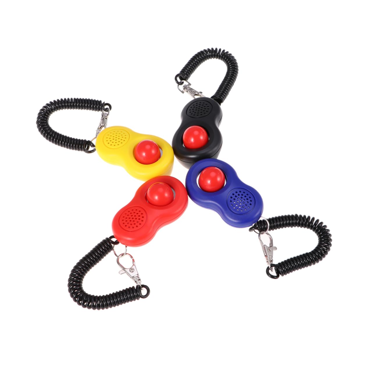 BESPORTBLE 12 Piezas Herramienta para Mascotas Clicker para adiestramiento de Perros con Correa clicker para Perros taconeador Cosas de Perro clickers para adiestramiento de Perros