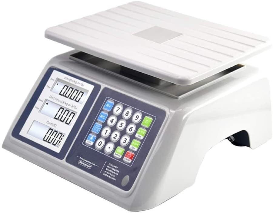 Báscula electrónica digital de plataforma 30kg